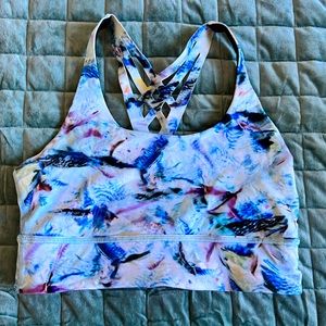 Lululemon Watercolor Sports Bra